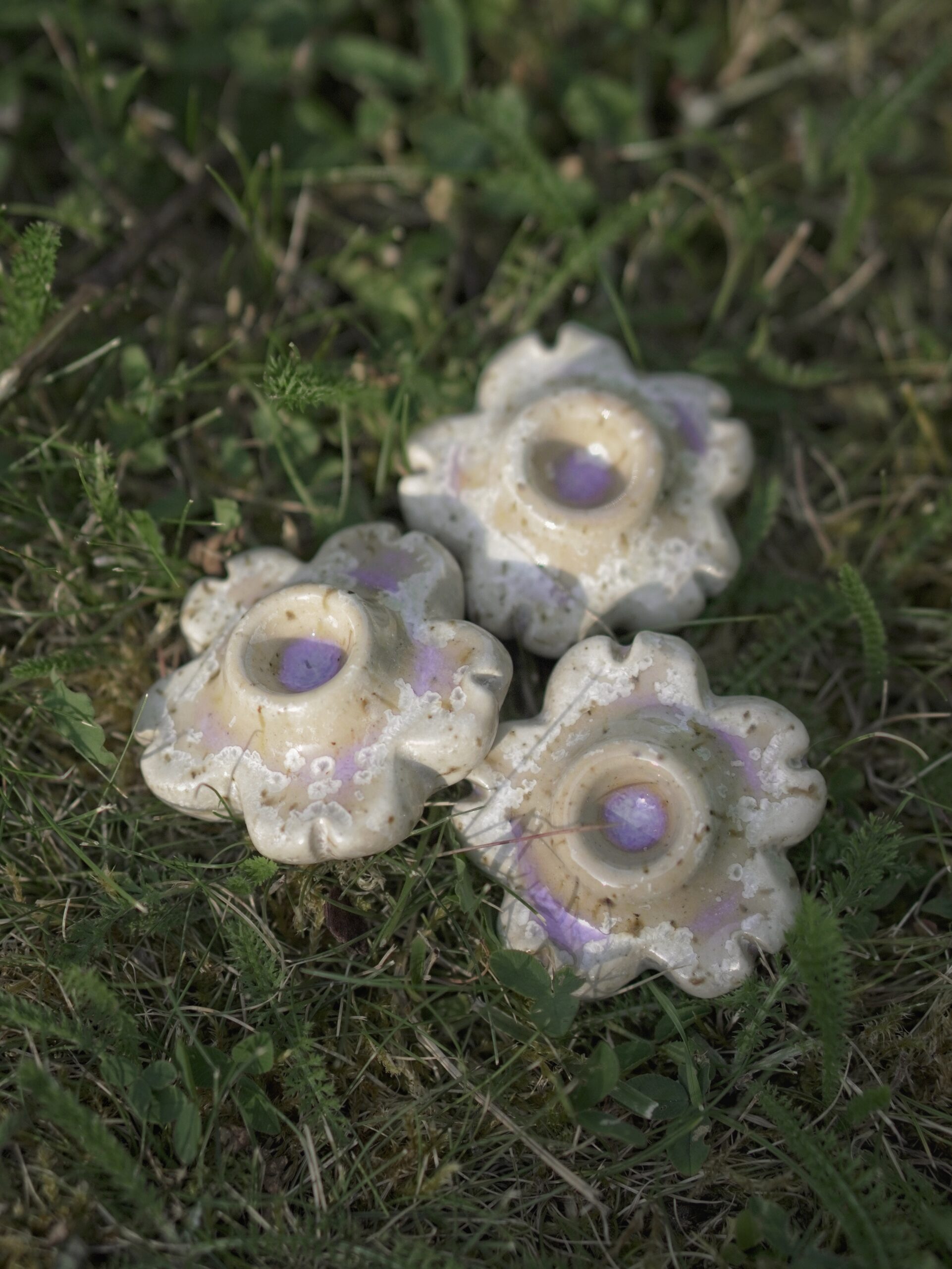 Poppy stone ou pierre d'apaisement en grès